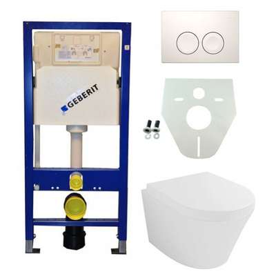 Complete toilet set Geberit UP Vesta