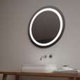 Ledspiegel Creavit Queen 60 x 60 cm rond met verlichting rondom in de spiegel