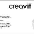 Creavit design ophang wc zonder spoelrand met verborgen bevestiging