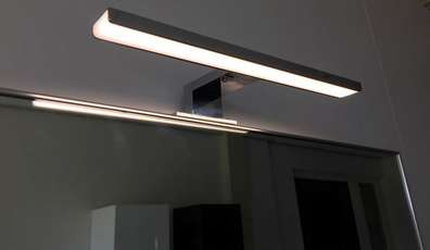 Wiesbaden Edge LED spiegelverlichting 30 cm